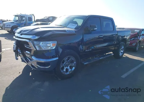 2019 Ram 1500 Big Horn/Lone Star 4X4 5'7 Box from USA, damaged, VIN 1C6SRFFT1KN648673